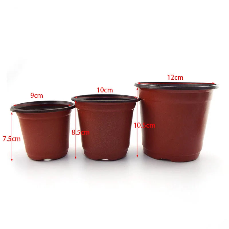 20pcs/50pcs Garden Planter Nursery Plant Grow Pots
