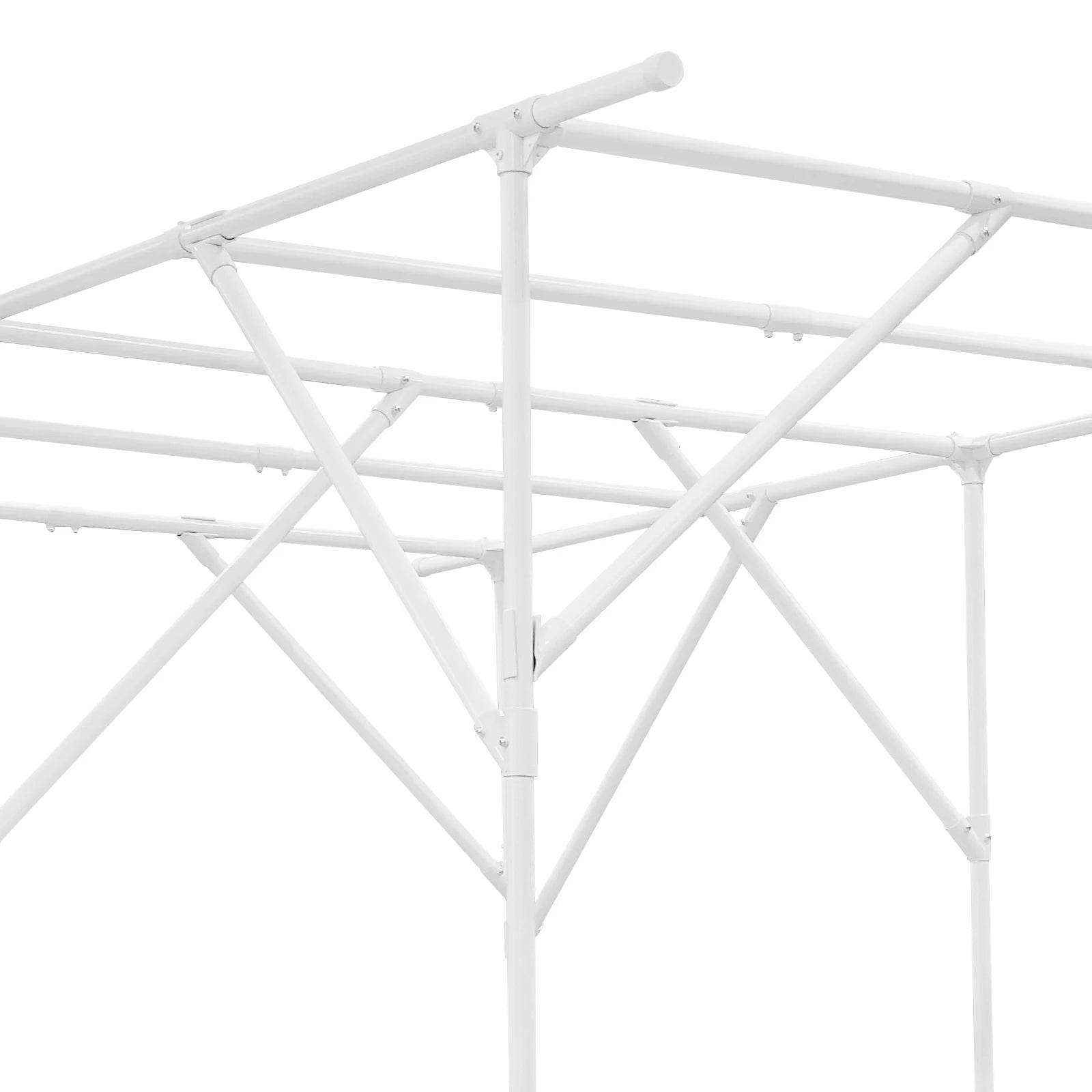 Metal Walkway Arbor Pergola Grape Vine Trellis Garden