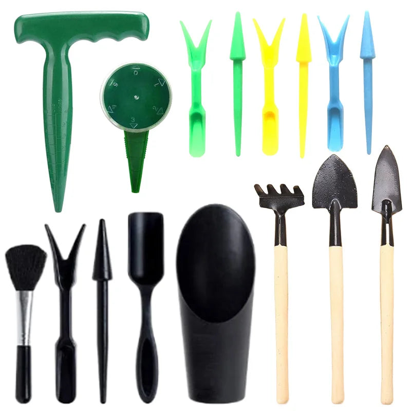 Mini Gardening Tool Set Label Board Plastic