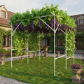 Metal Walkway Arbor Pergola Grape Vine Trellis Garden