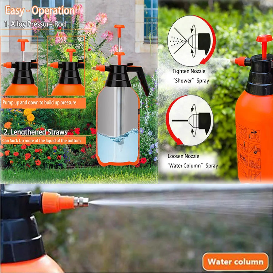 Watering Can Indoor Plants Sprinkler Spray Bottle For