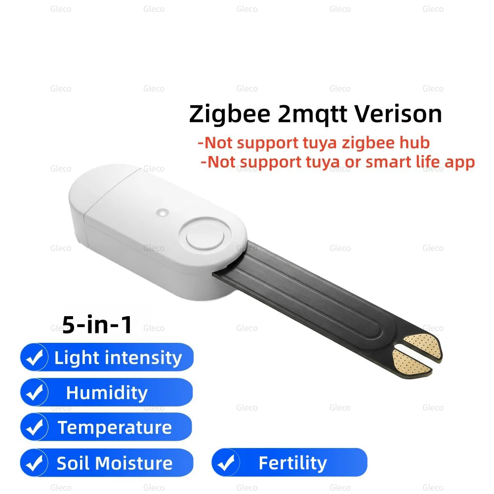 3-in-1 Zigbee Soil Moisture Sensor Humidity Meter Temperature