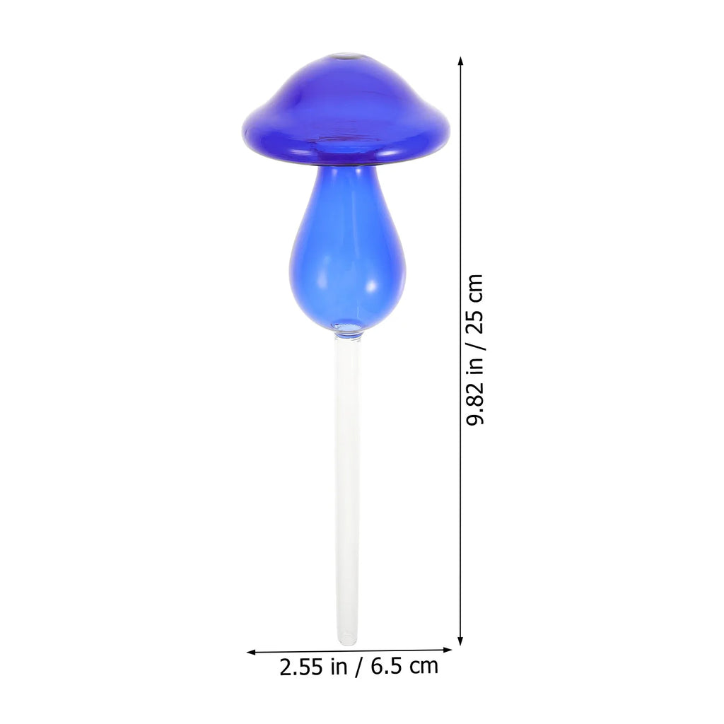 Mushroom Self-Watering Bulbs Glass Globe Indoor Plants Planter