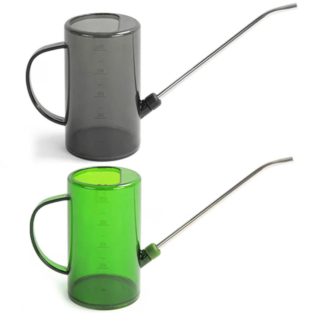 1L/1.5L Indoor Plants Watering Can Transparent Detachable Stainless