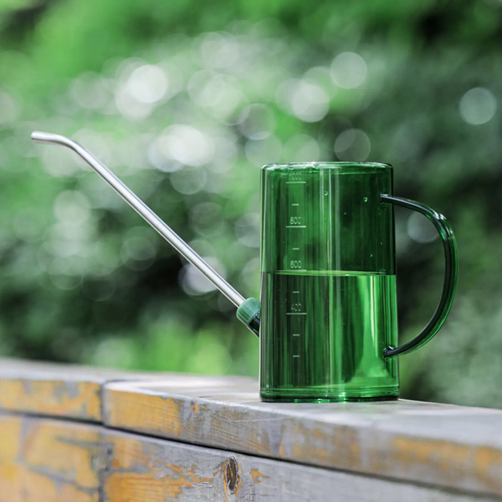 1L/1.5L Indoor Plants Watering Can Transparent Detachable Stainless