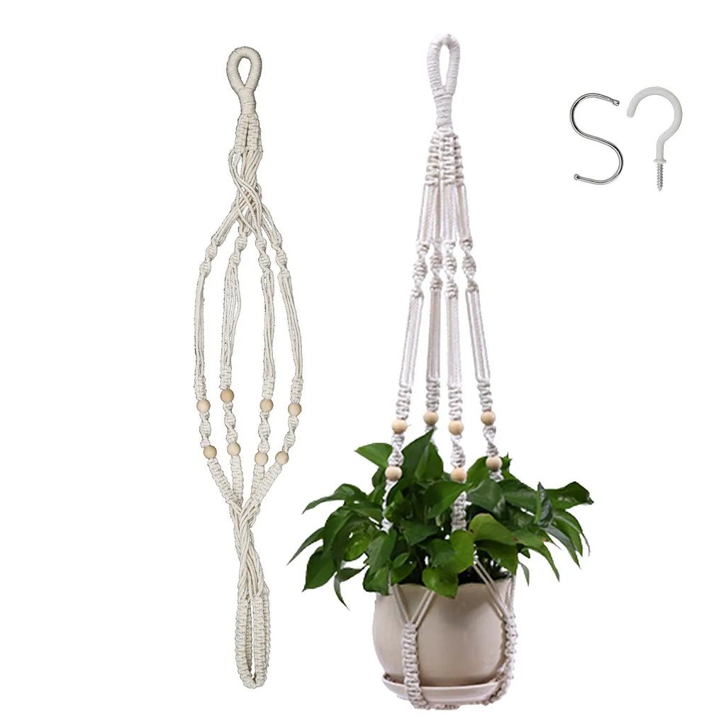 Macrame Plant Hanger Net Hanging Flower Pot Holders
