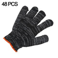 24/48pcs Nylon Work Gloves Wear Resistant