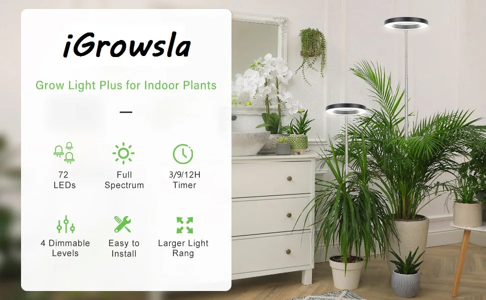 Museluce Grow Lights for Indoor Plants