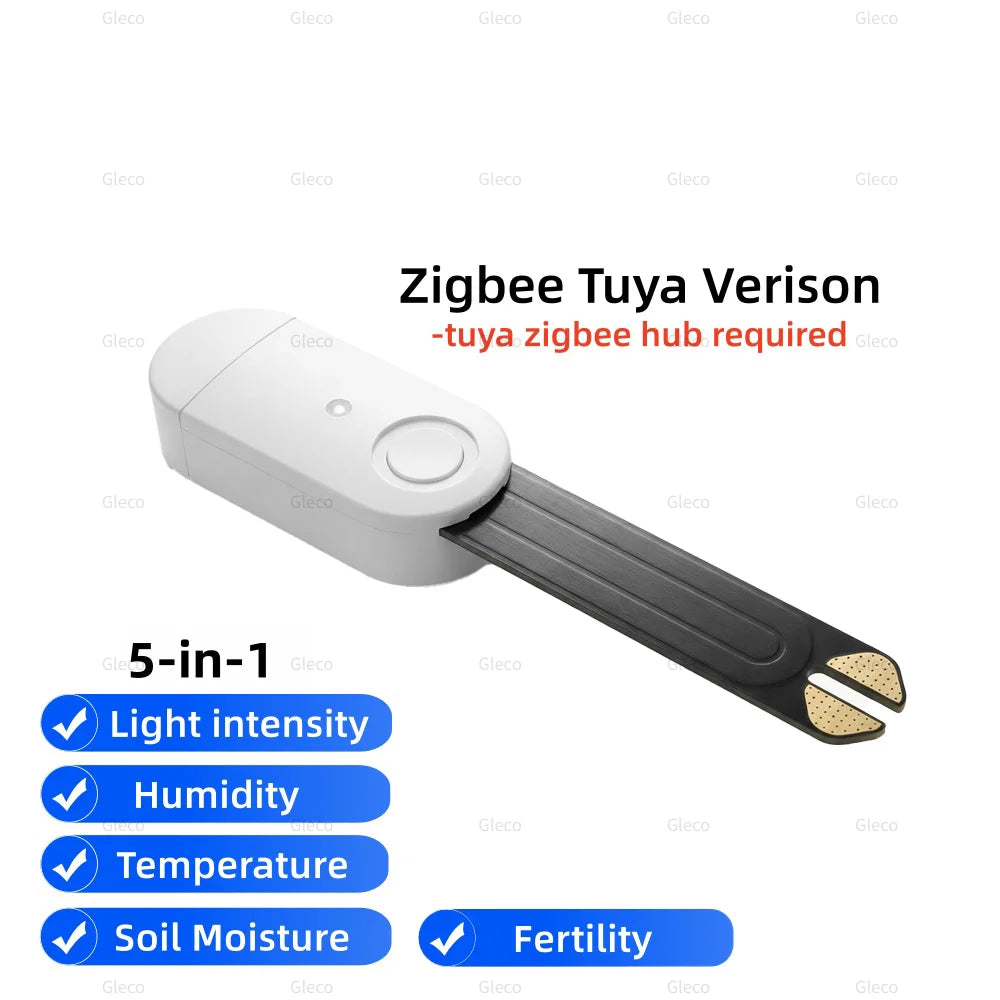 3-in-1 Zigbee Soil Moisture Sensor Humidity Meter Temperature