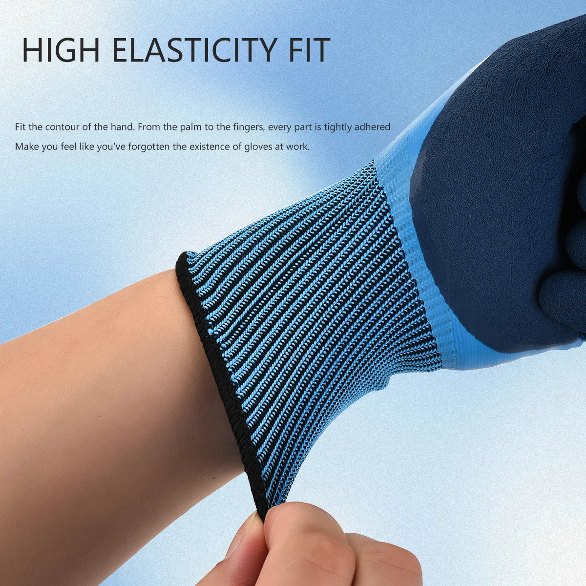 Gardening Gloves Puncture Resistant Latex Waterproof Work