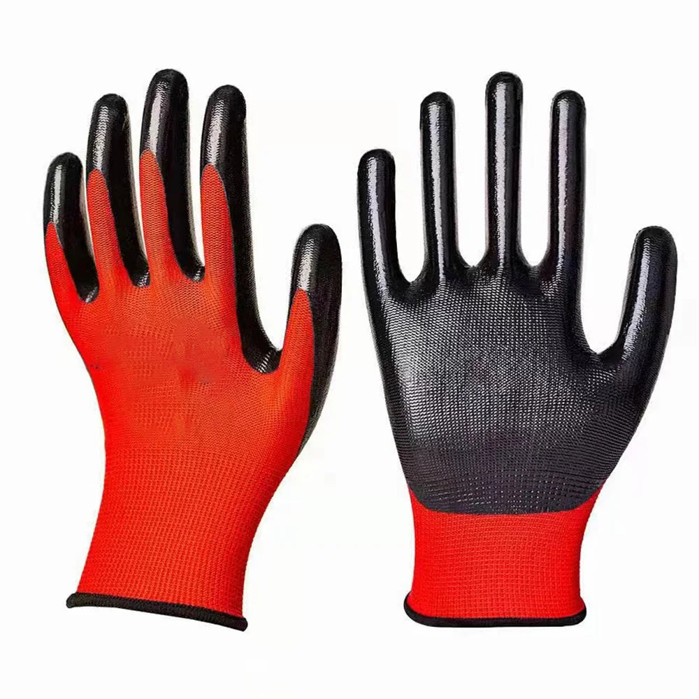 Safety Working Gloves Premium Nitrile Coated Builders