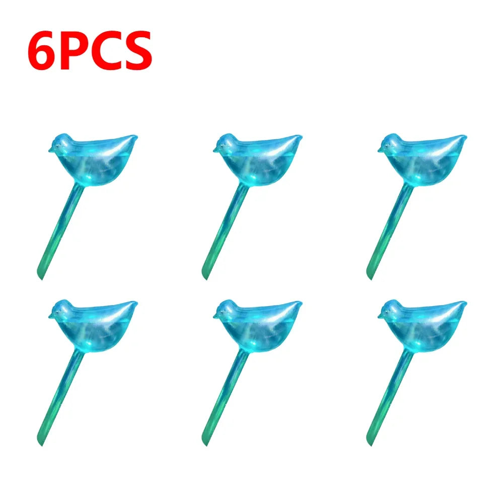 PVC Transparent Plants Watering Bulbs Bird Shape Automatic