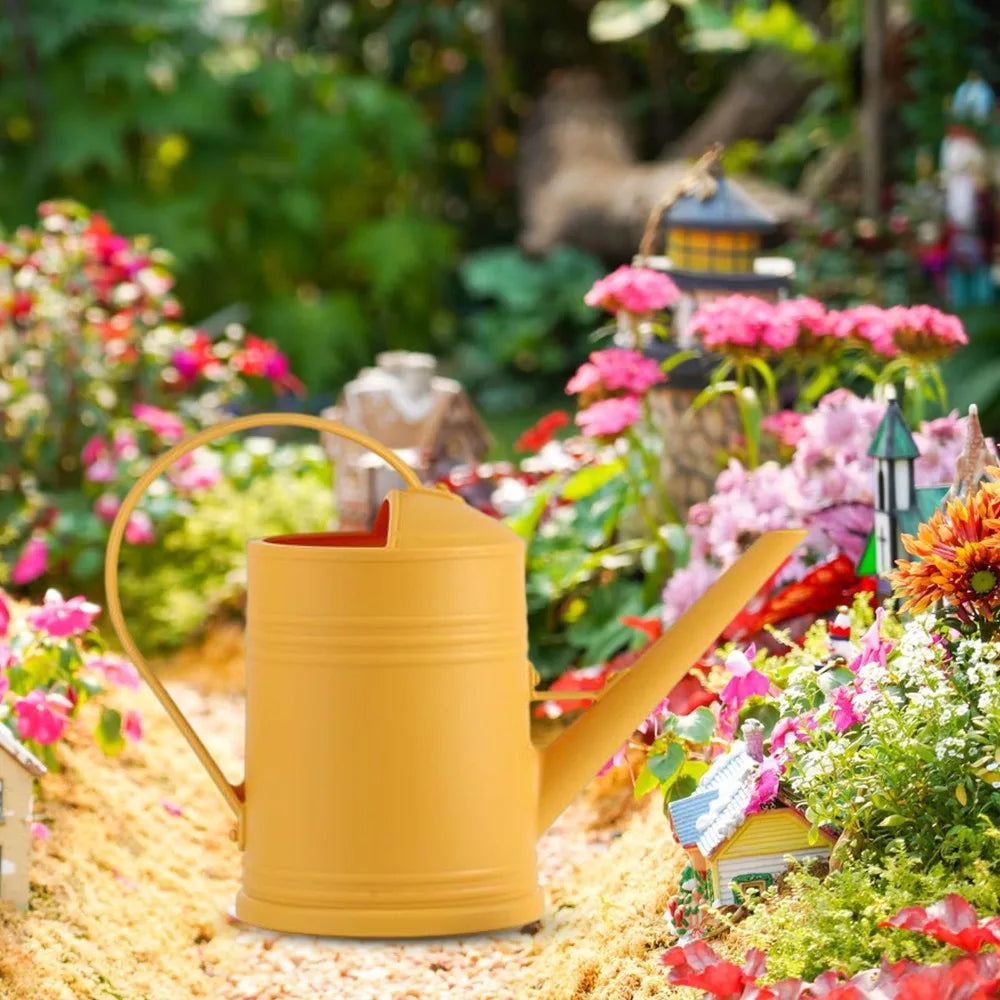 2L Watering Can Pot Plastic Garden Plants Flower