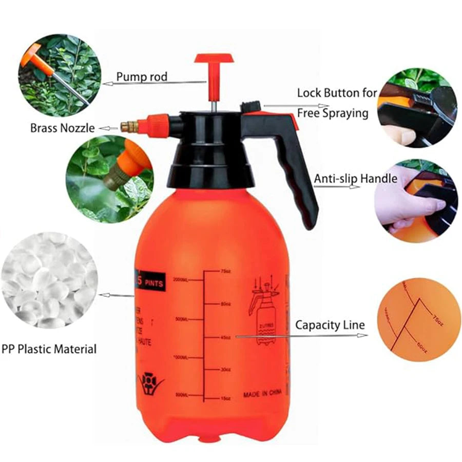 Watering Can Indoor Plants Sprinkler Spray Bottle For