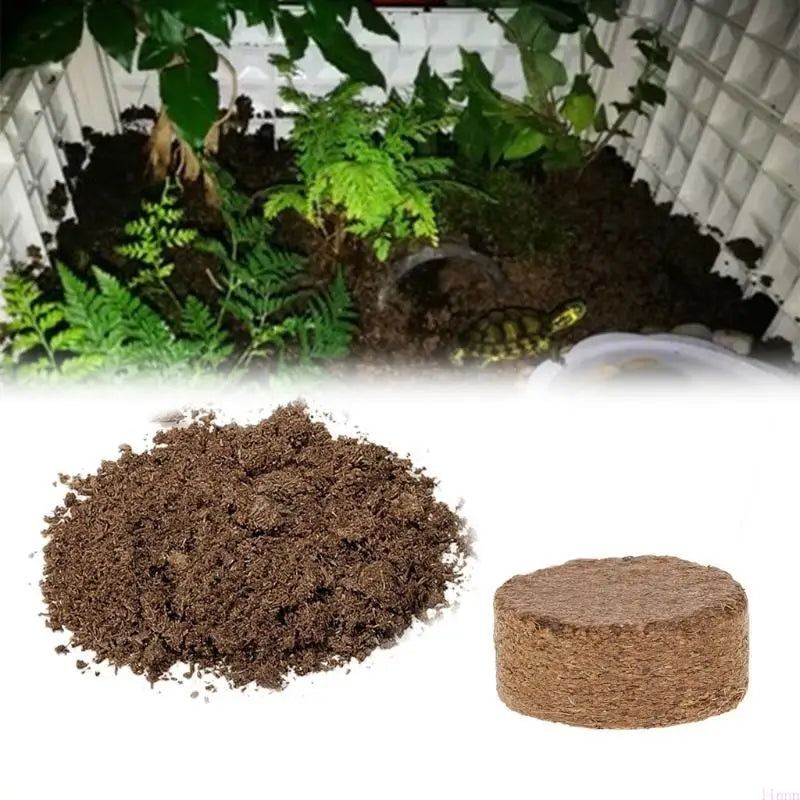 Coconut Fiber Coir Pellet Nutrient Soil Lightweight