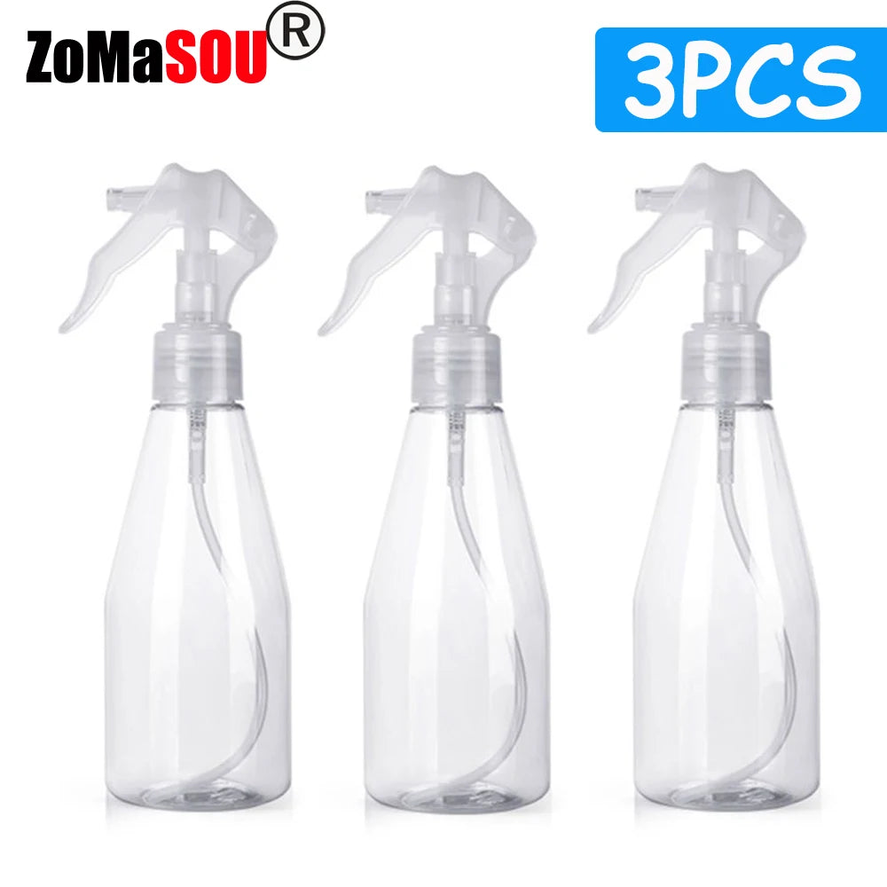 Plastic Spray Bottle 200ml Clear Empty Spray Bottles