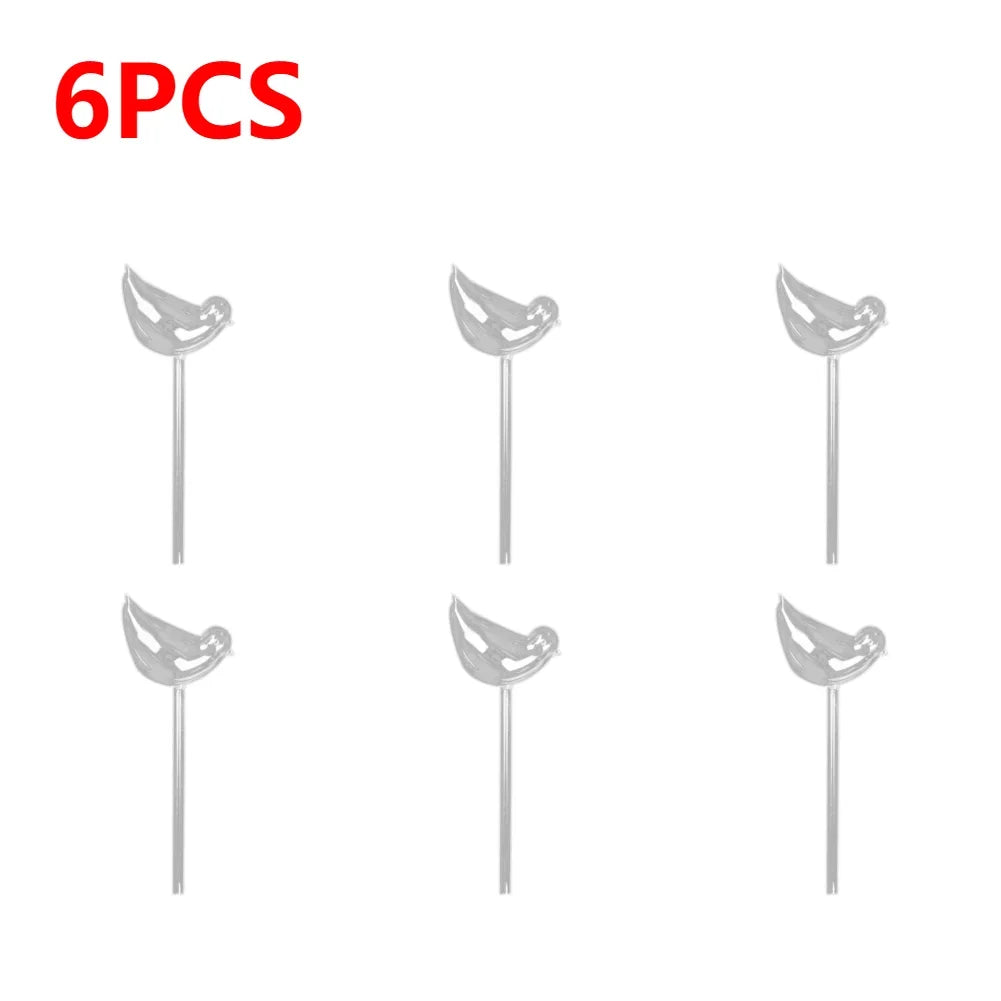PVC Transparent Plants Watering Bulbs Bird Shape Automatic