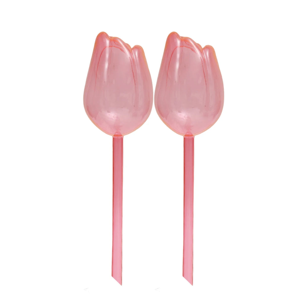 Plastic Tulip Waterer Plant Watering Globes Automatic Drip