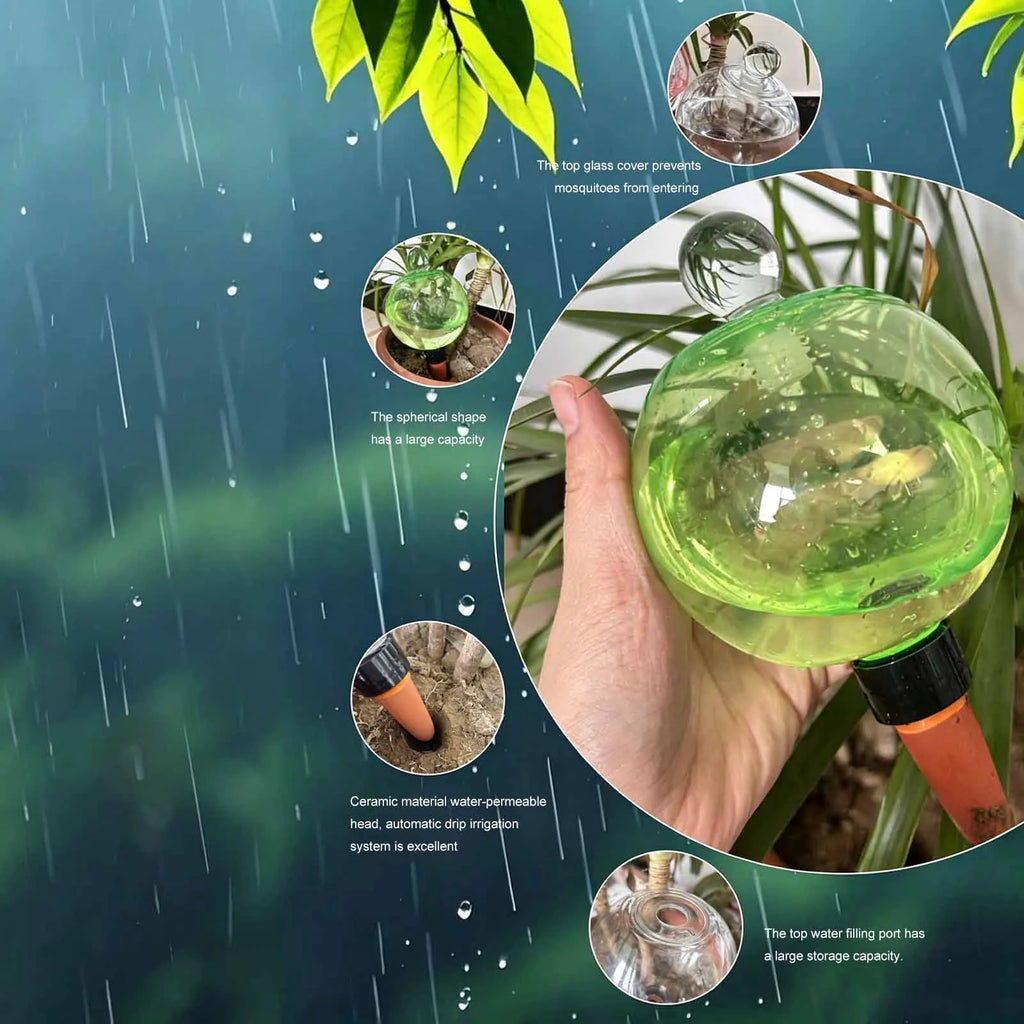 Self Watering Globes Top Fill Automatic Plant Watering