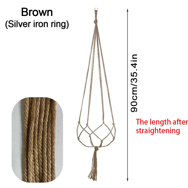 Hanging Plant Pot Hanging Basket Vases With Hook