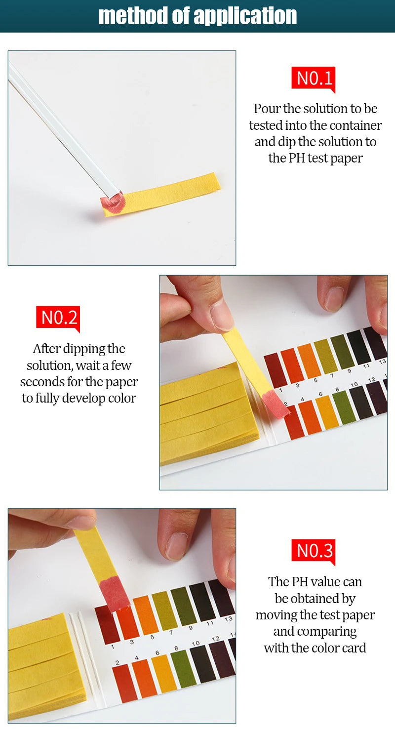 Professional PH Litmus Paper PH Tester Strips PH