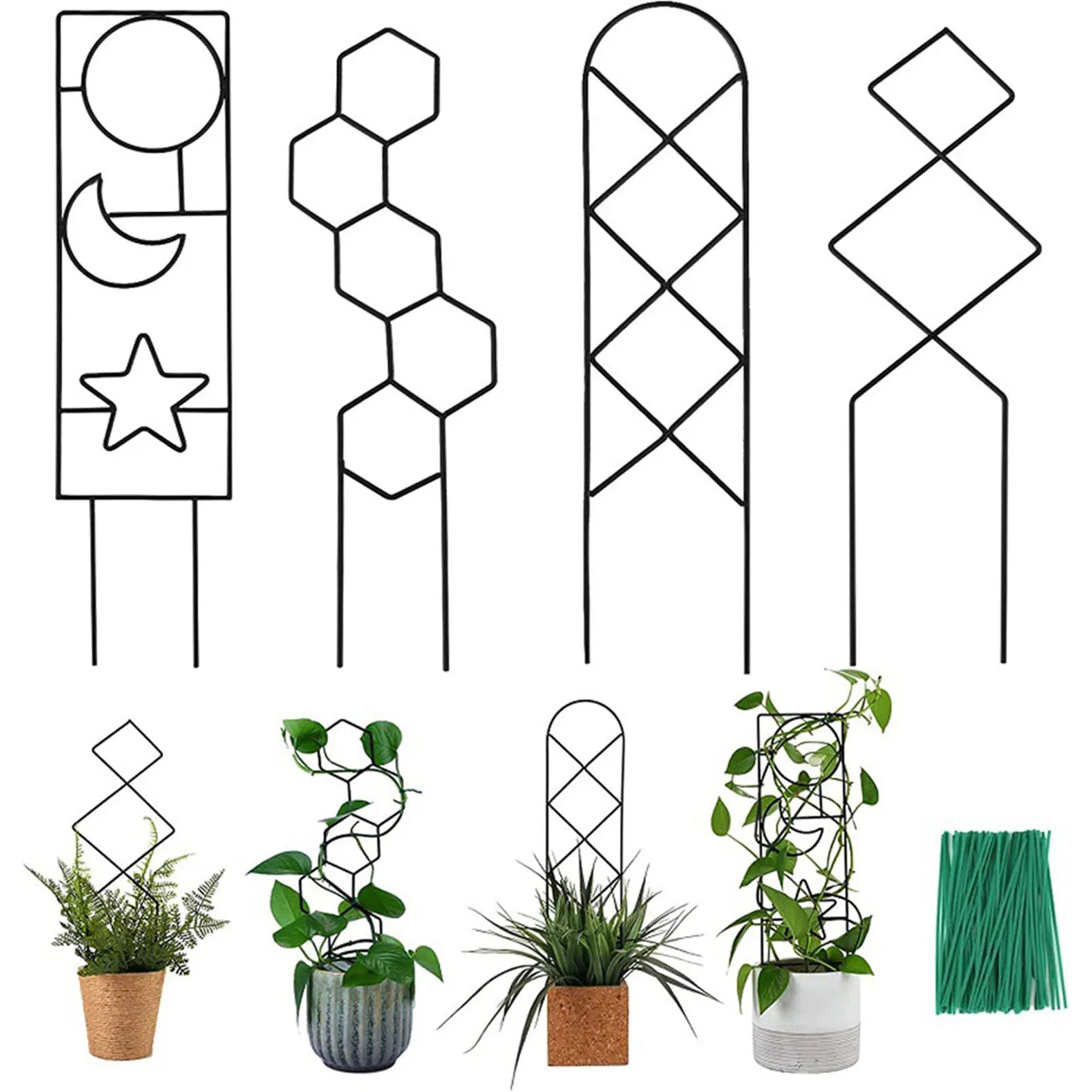 Climbing Plant Trellis Plant Support Garden Stake Stand