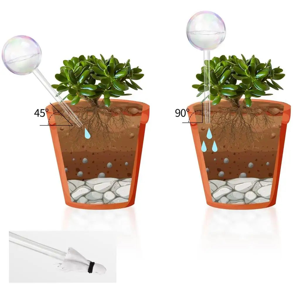 Automatic Plant Watering Bulbs Self Watering Glass Balls