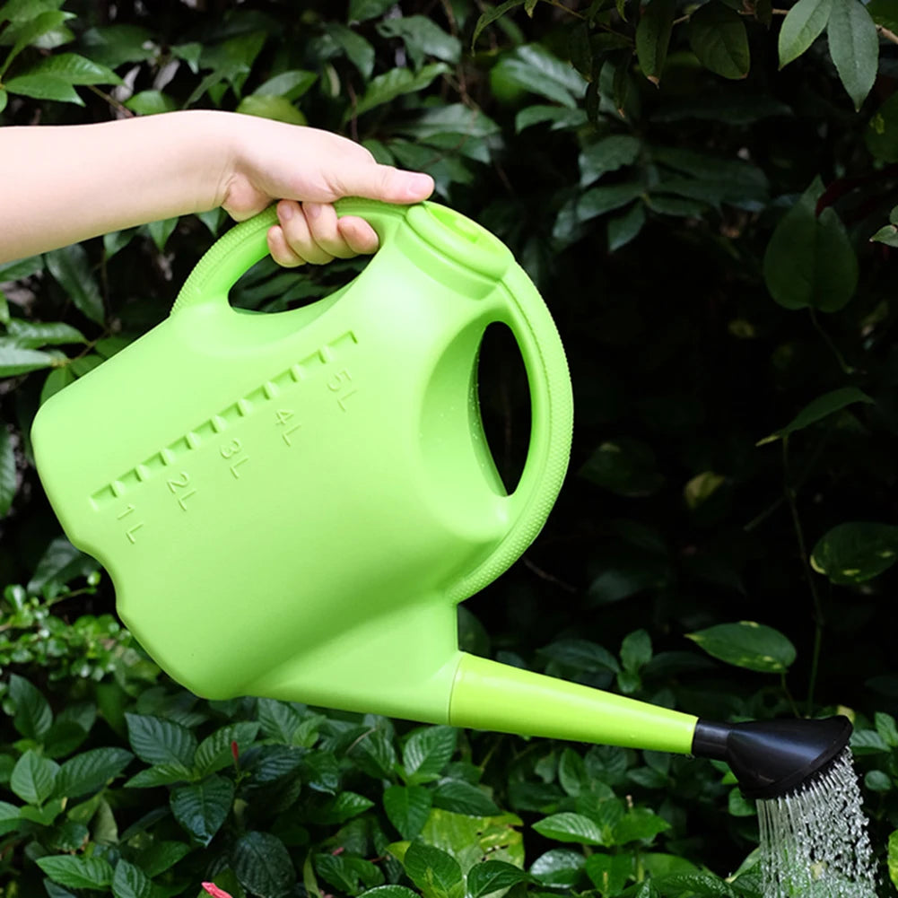 Long Spout Watering Pot For Garden With Sprinkler