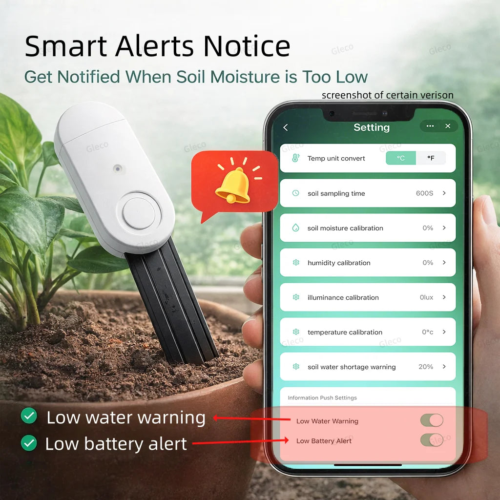 Zigbee Soil Sensor Moisture Temperature Humidity Tester Light