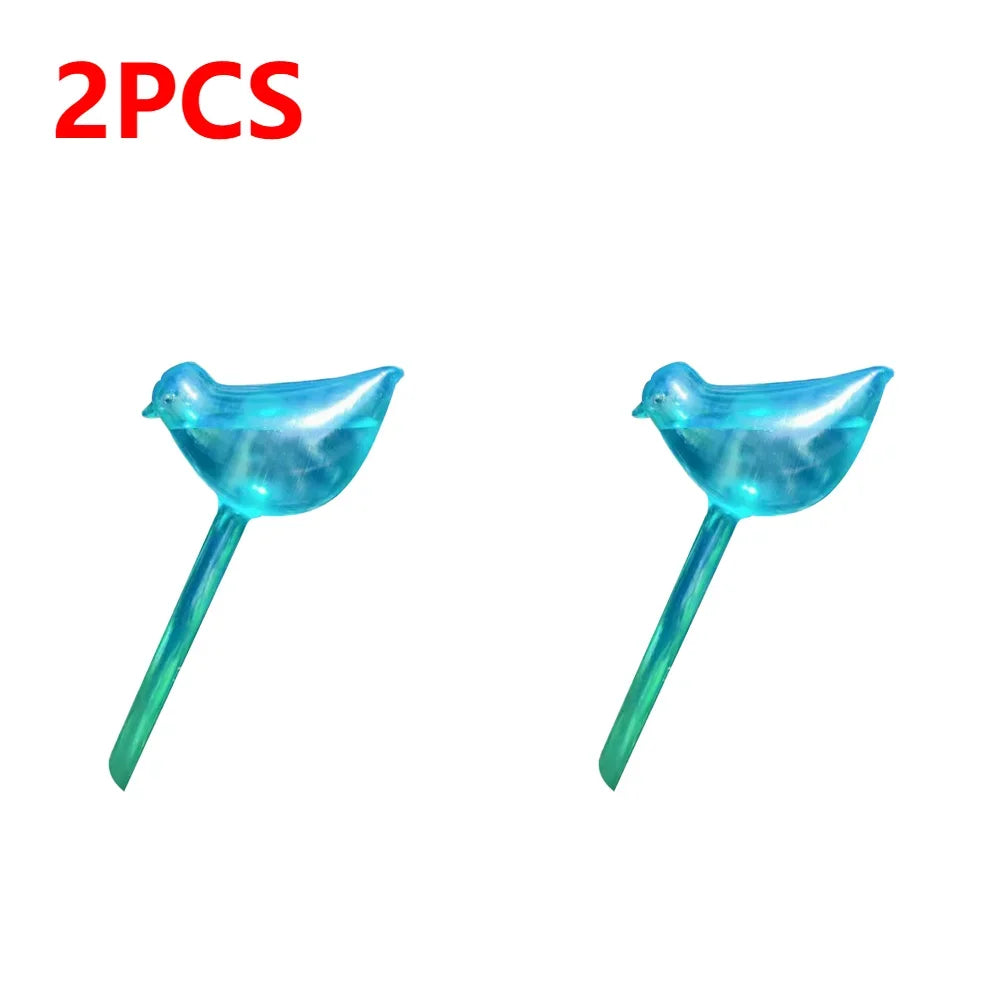 PVC Transparent Plants Watering Bulbs Bird Shape Automatic