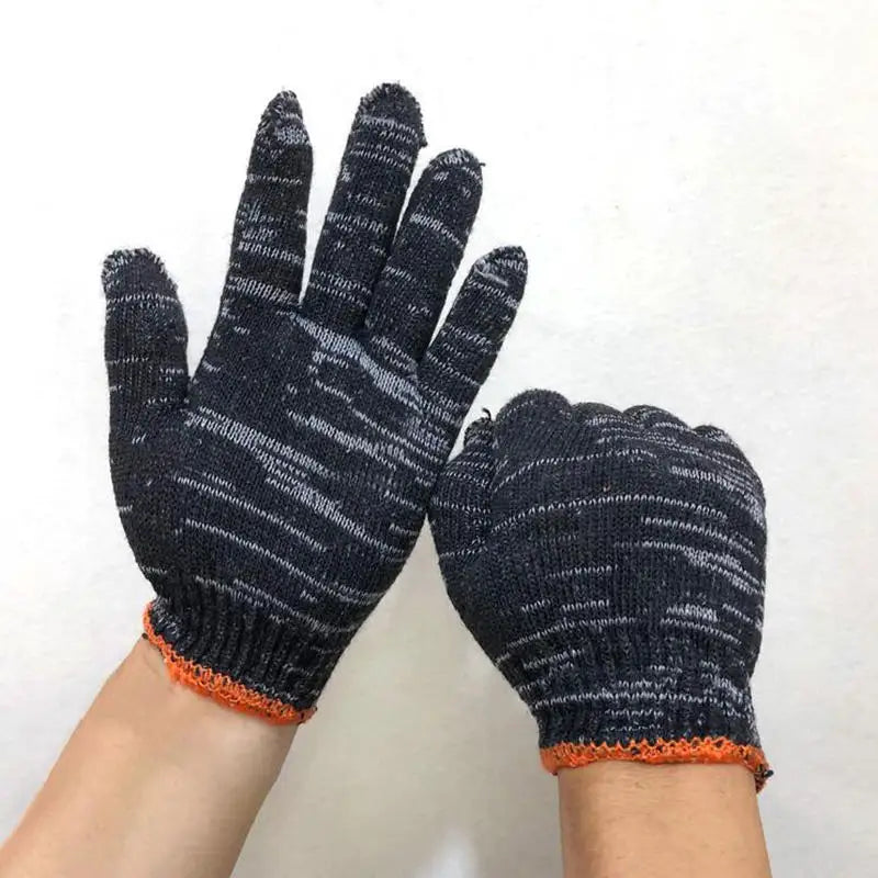 24/48pcs Nylon Work Gloves Wear Resistant