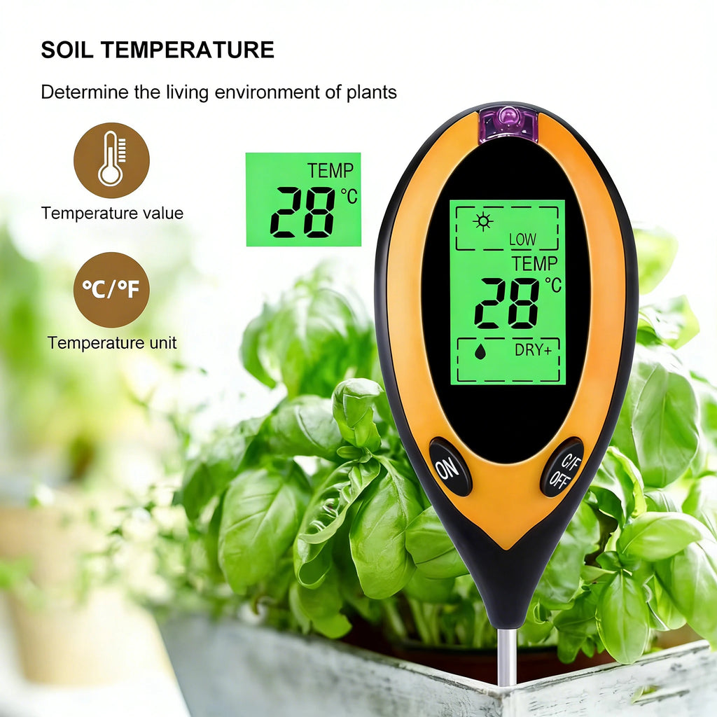 3-in-1 Soil PH Tester PH Light Moisture Acidity