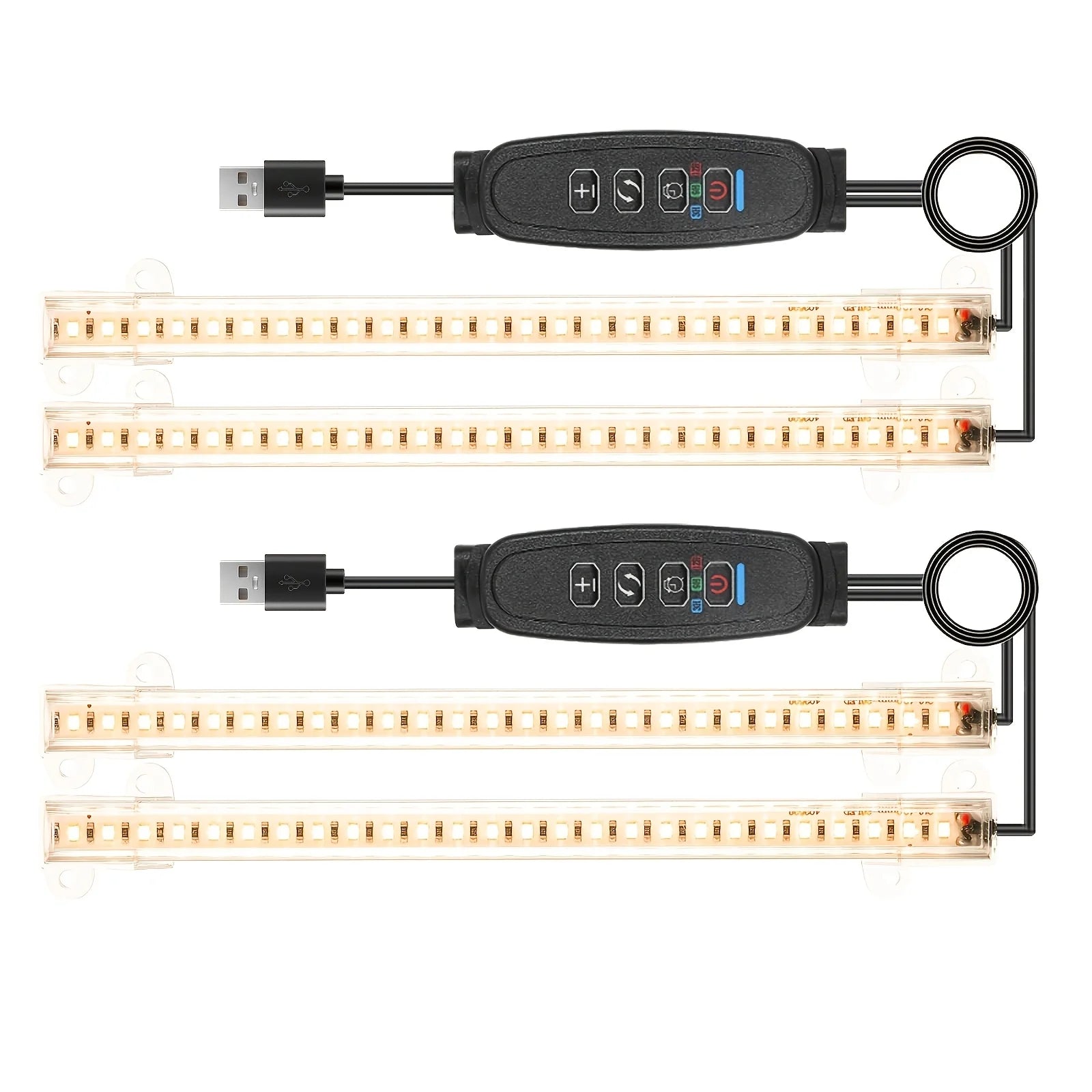 8.6" Full Spectrum LED Grow Strips (3500K)