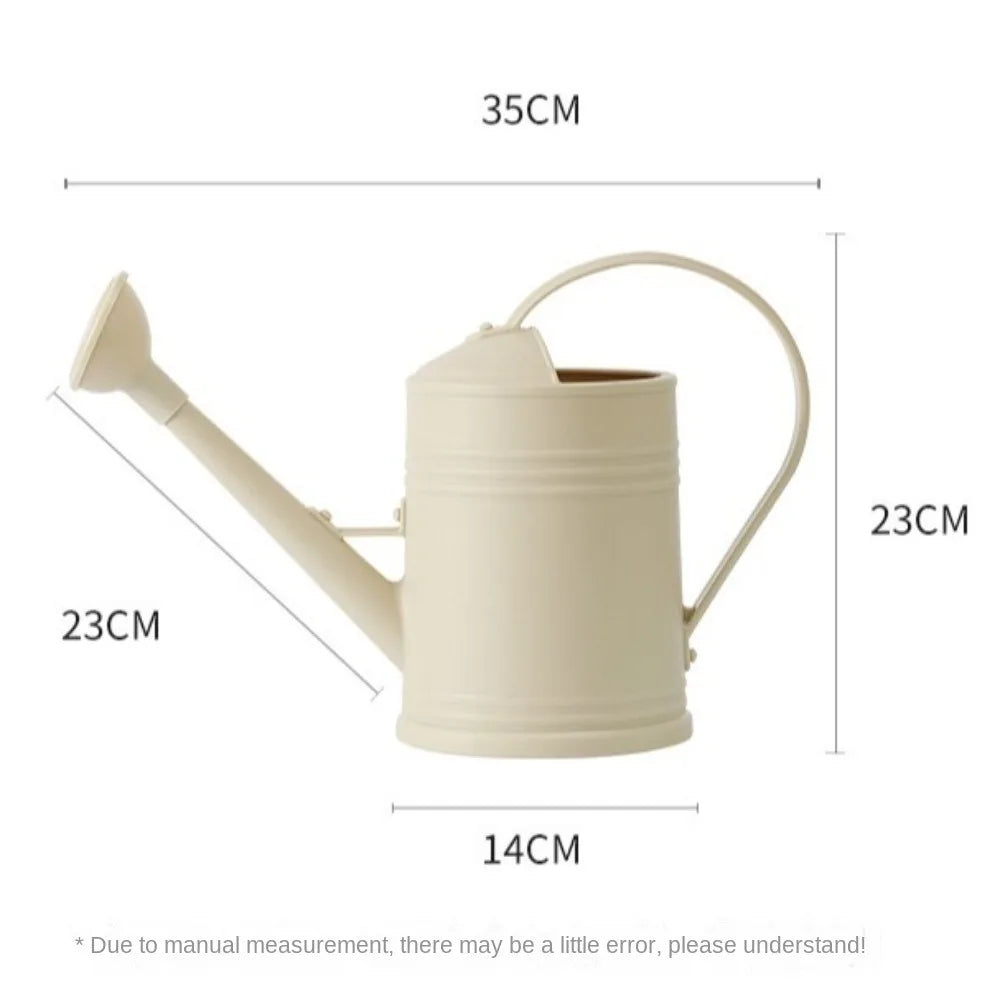 2L Watering Can Pot Plastic Garden Plants Flower