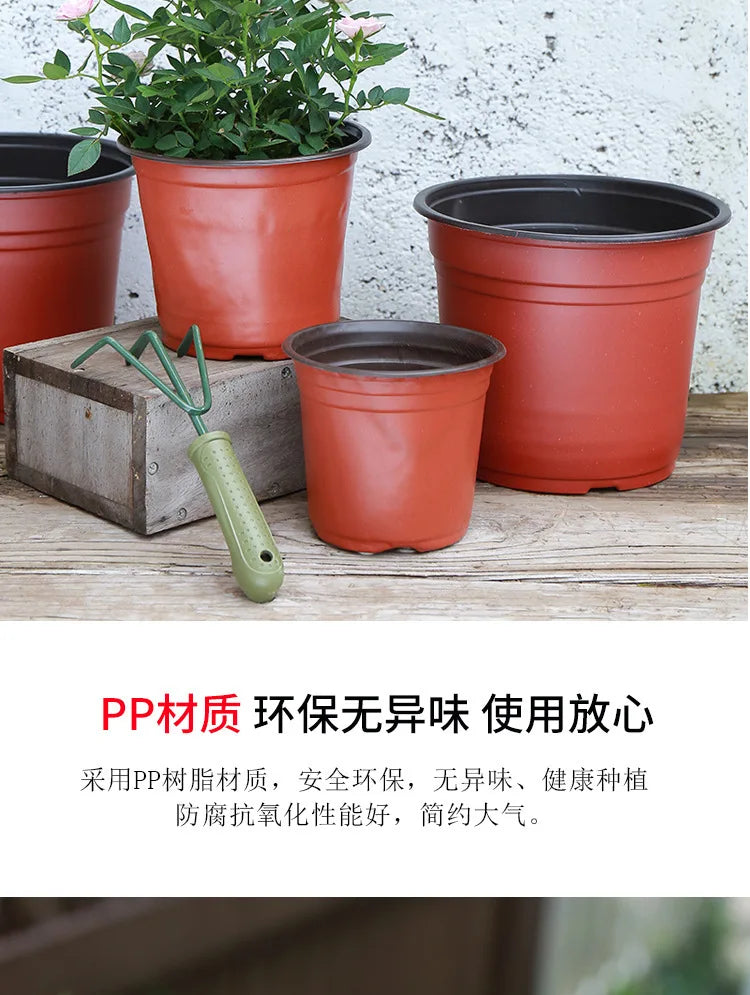 50/100pcs Seeding Nursery Pot Soft Plant Nursery
