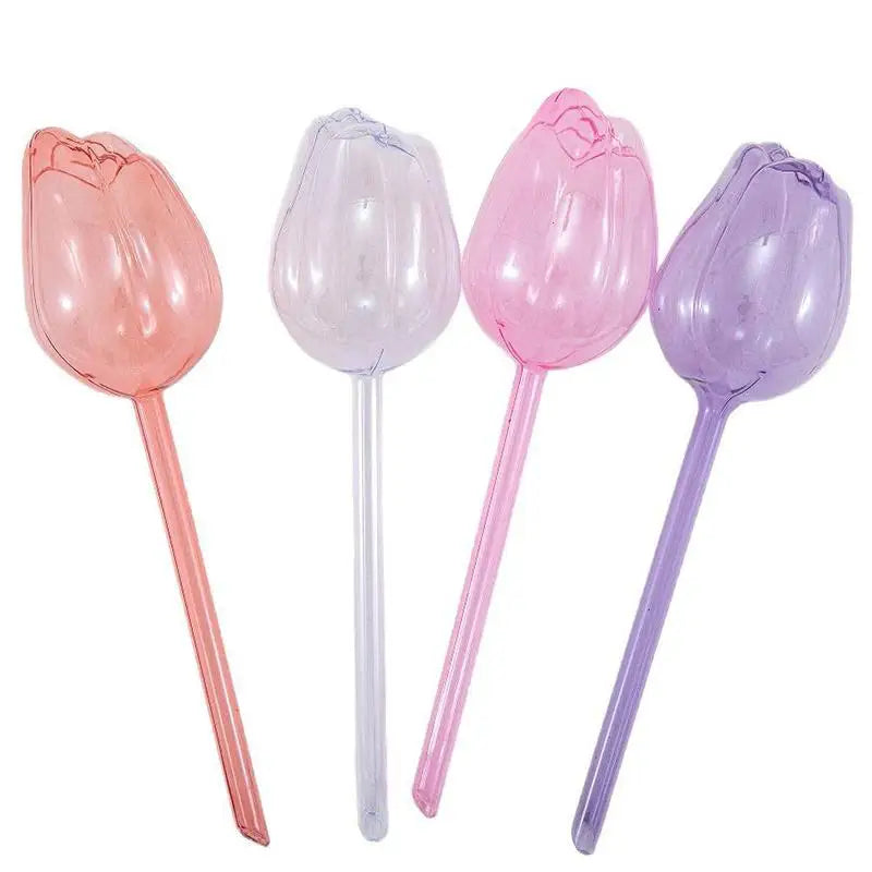 Stylish Plant Watering Solution Tulip Plant Watering Globes