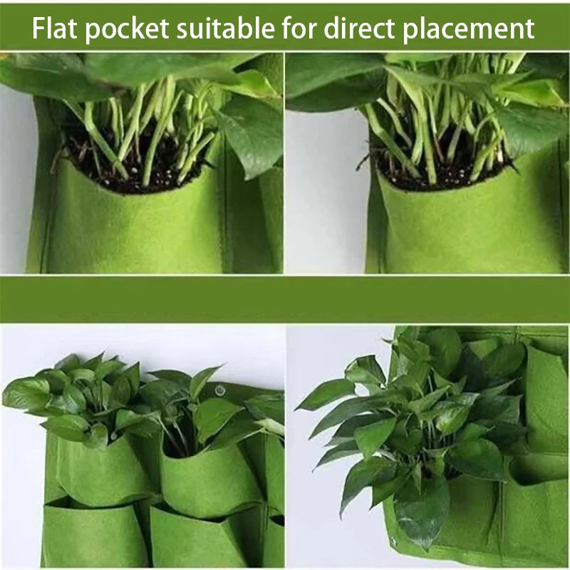 Wall Mounted Planting Bag Wall Planting Flower