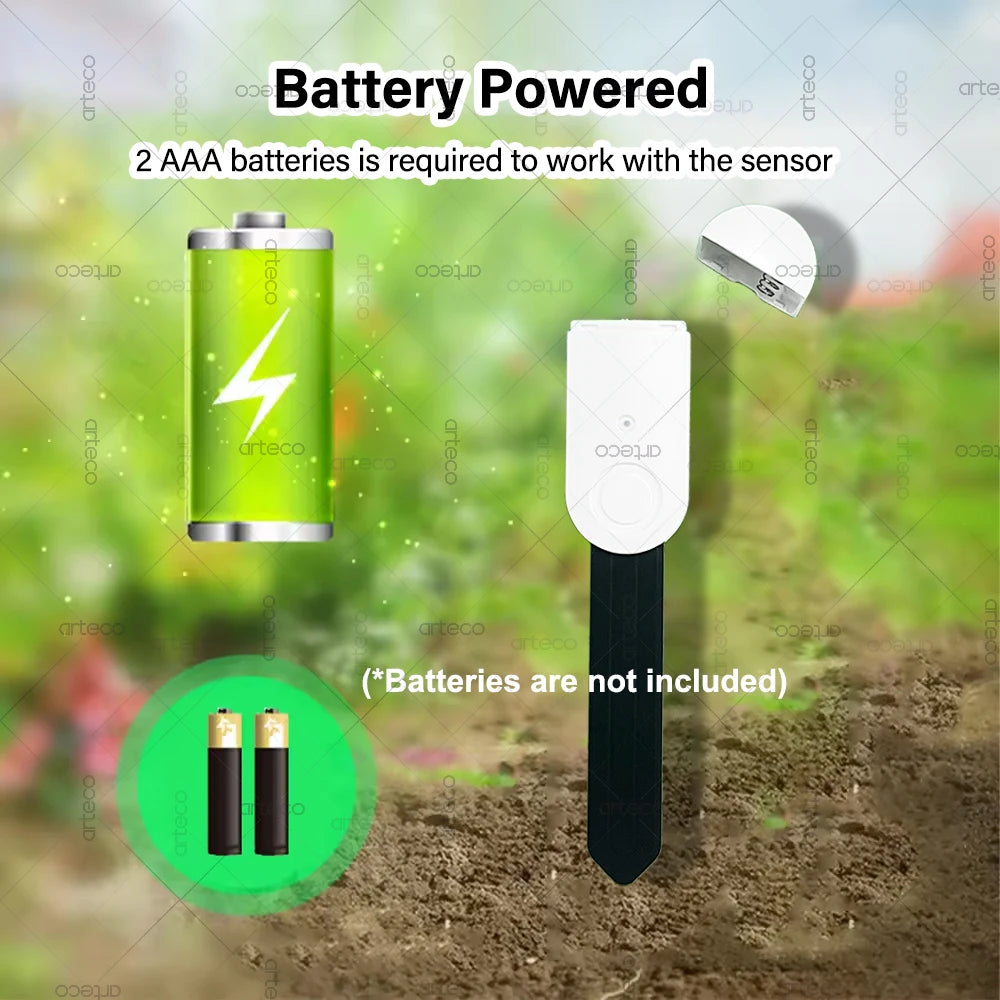 Zigbee 4-in-1 Smart Soil Tester — Illuminance Temperature