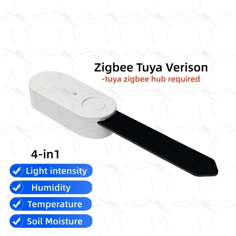 3-in-1 Zigbee Soil Moisture Sensor Humidity Meter Temperature