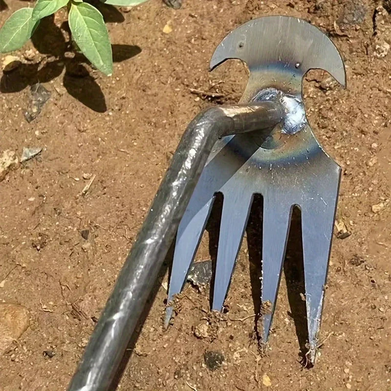 2 in 1 Garden Weeder Rake Tools