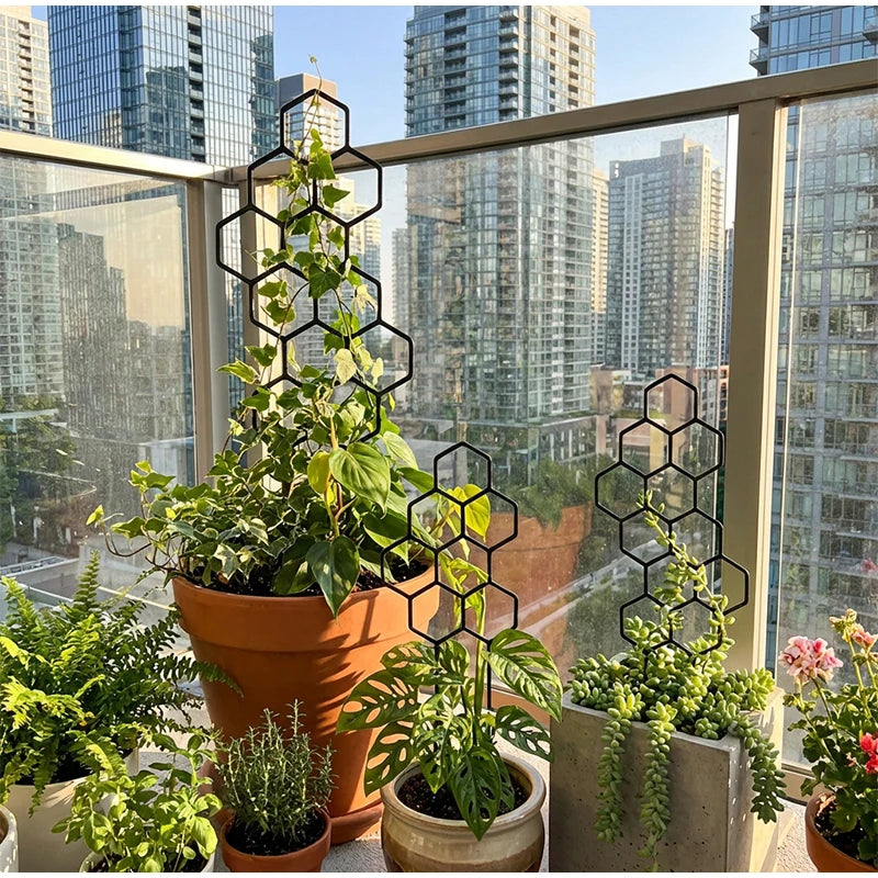 Climbing Plant Support Stand For Balcony Flower Pots