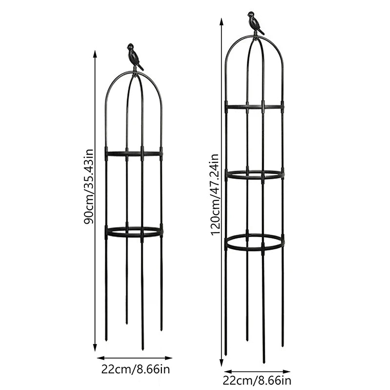 Climbing Plant Trellis Garden Support Cages For Flowers
