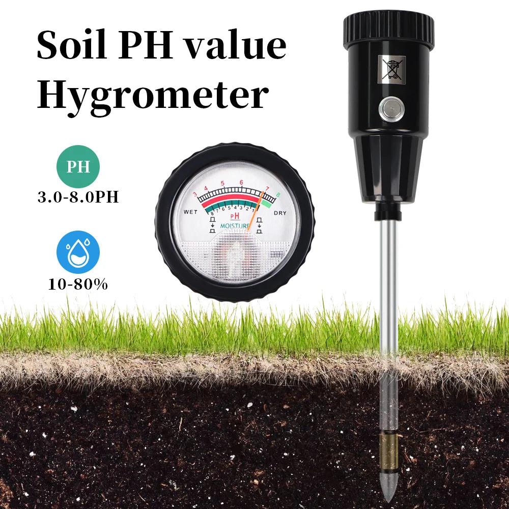 Handheld Soil Tester Professional Soil PH Moisture Meter