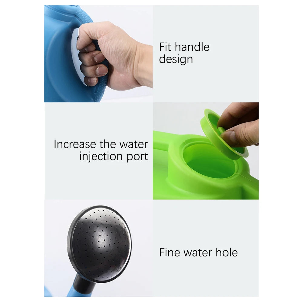 Long Spout Watering Pot For Garden With Sprinkler