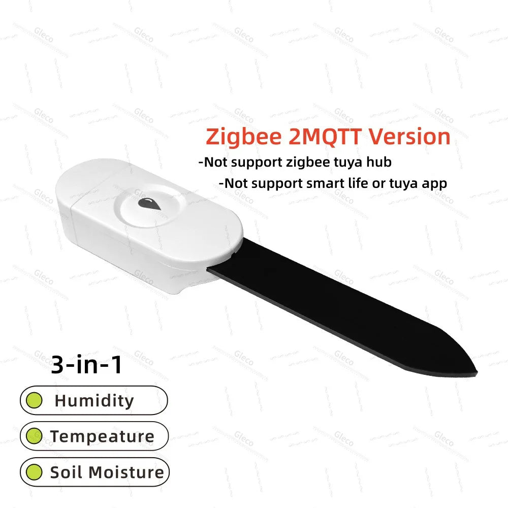 3-in-1 Zigbee Soil Moisture Sensor Humidity Meter Temperature