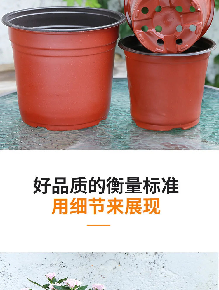50/100pcs Seeding Nursery Pot Soft Plant Nursery