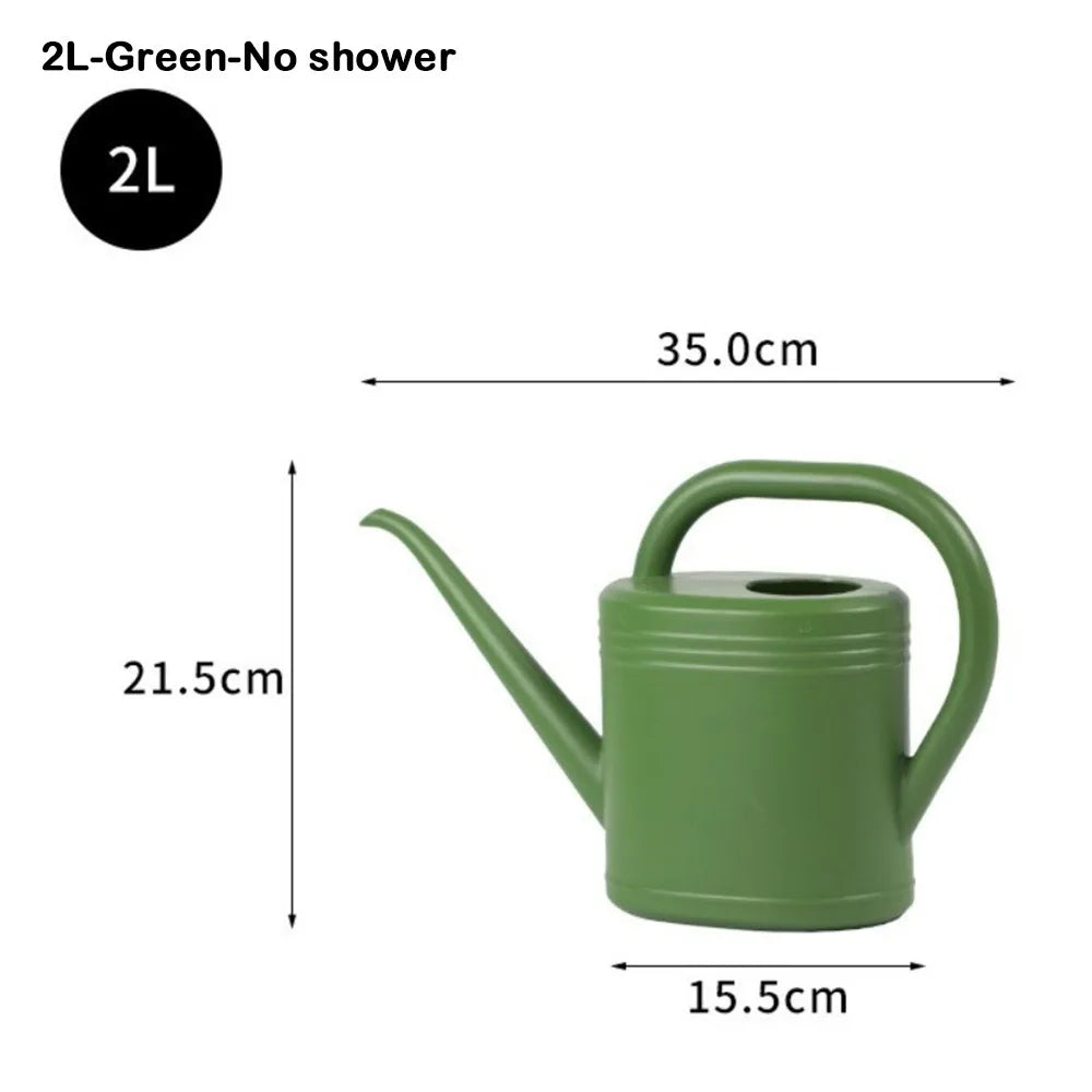1L/2L Watering Can Pot Plastic Garden Plants Plants