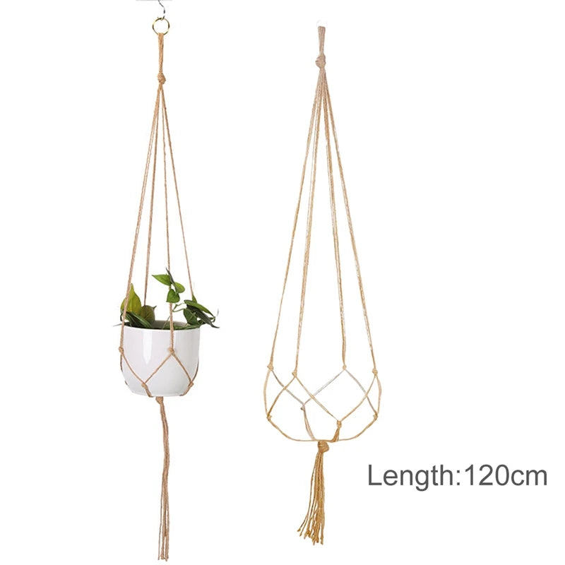 Hanging Plant Handmade Macrame Plant Hanger Flower Pot