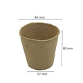 6/8cm Paper Pulp CultIvation Cup Biodegradable Seedling