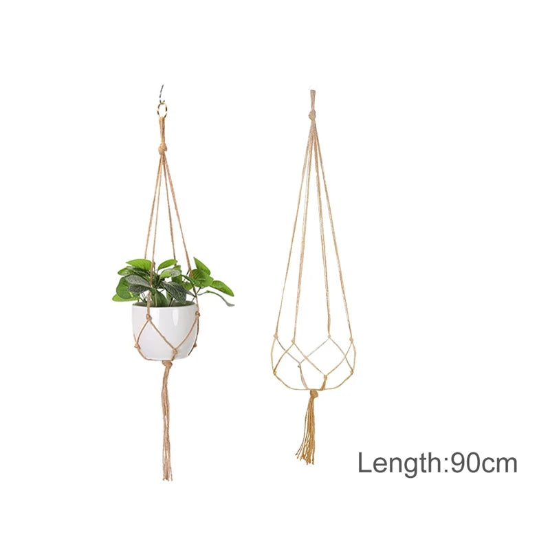 Hanging Plant Handmade Macrame Plant Hanger Flower Pot
